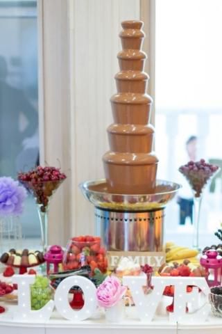 Large Chocolate Fountain